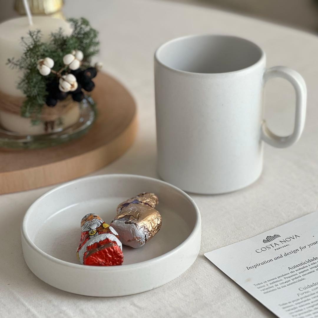 コスタノバ　レドンダ　ラウンドプレート2枚セット