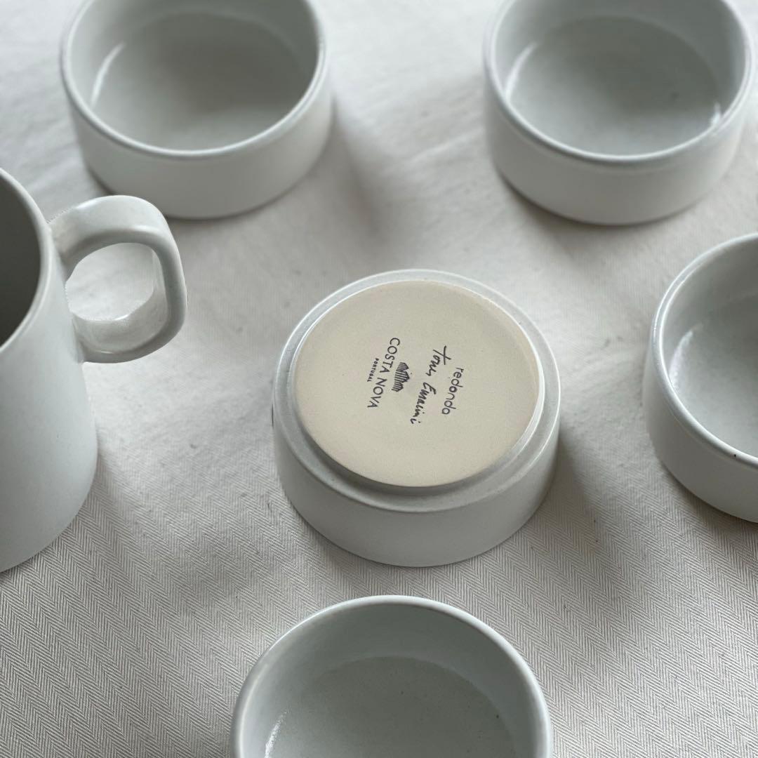 コスタノバ　レドンダ　ラウンドプレート2枚セット