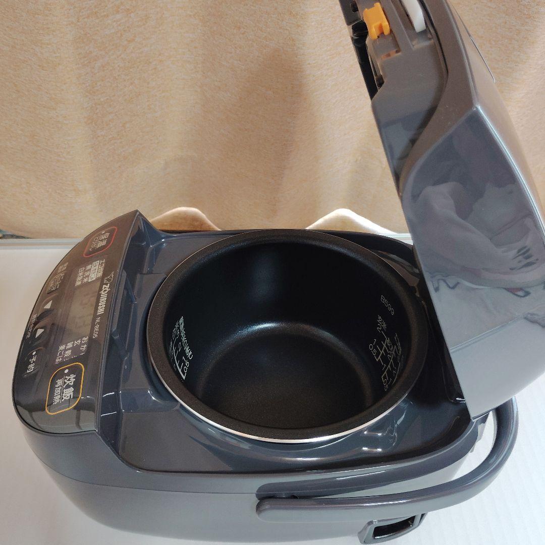 象印 マイコン炊飯ジャー極め炊きNL-BE05-HZ 炊飯器3合（5回使用）
