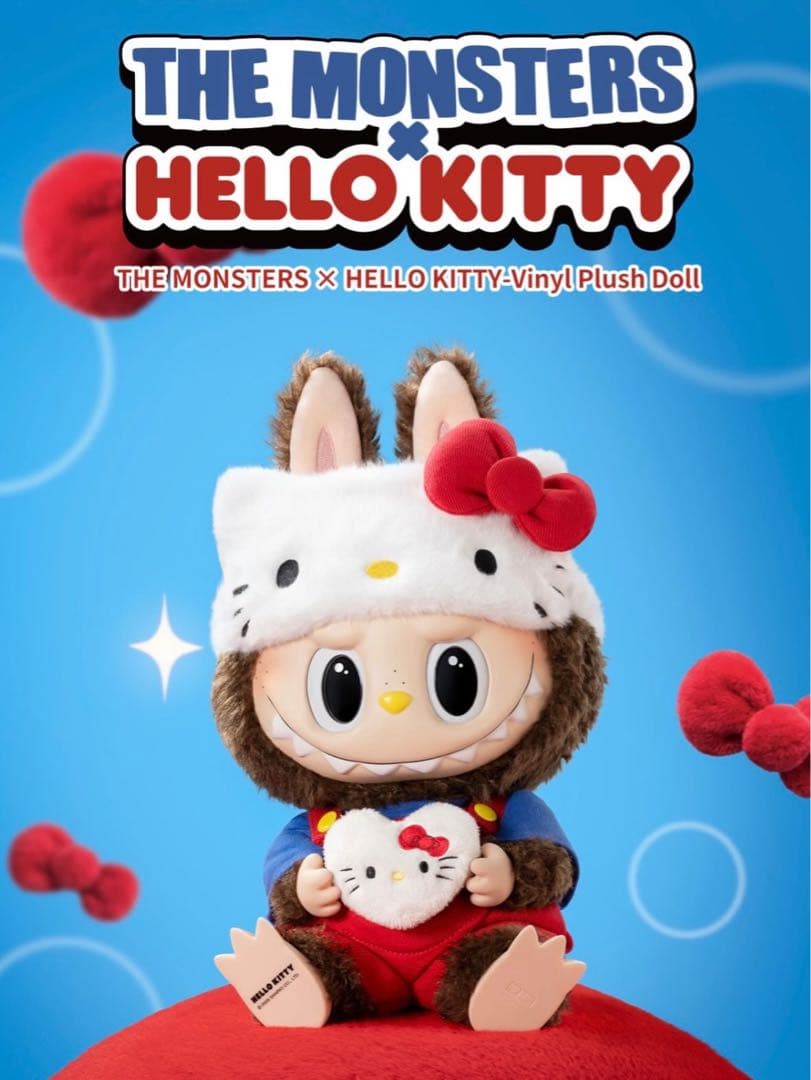 THE MONSTERS x HELLO KITTY ぬいぐるみ 1個