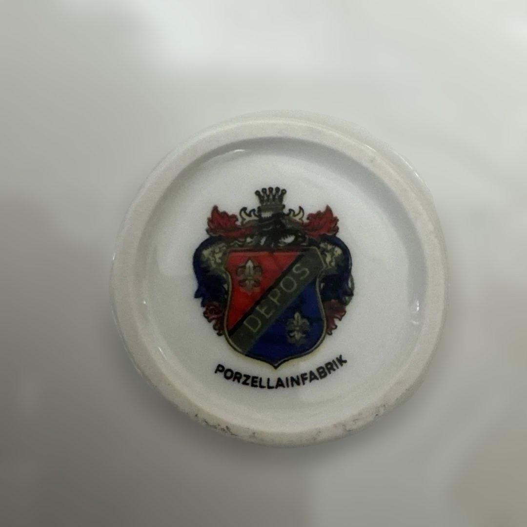 ドレスデン　カール・ティーメ工房 アンティーク　プレート ハンドペイント