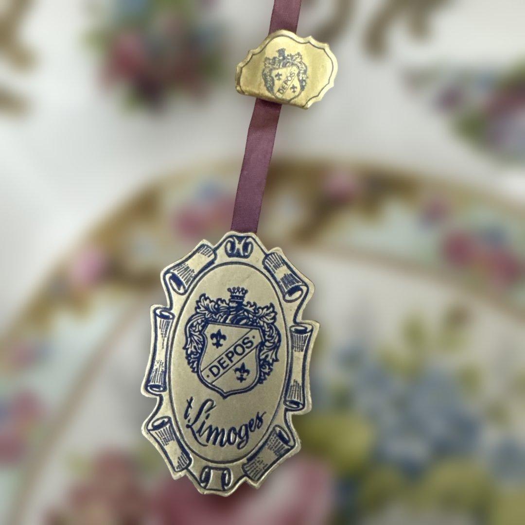 ドレスデン　カール・ティーメ工房 アンティーク　プレート ハンドペイント