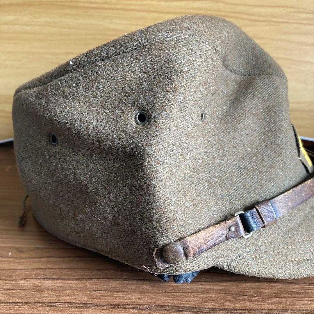★値下げ交渉OK☆ 日本軍 近衛師団 将校 略帽 戦闘帽 軍帽 日本陸軍 当時物