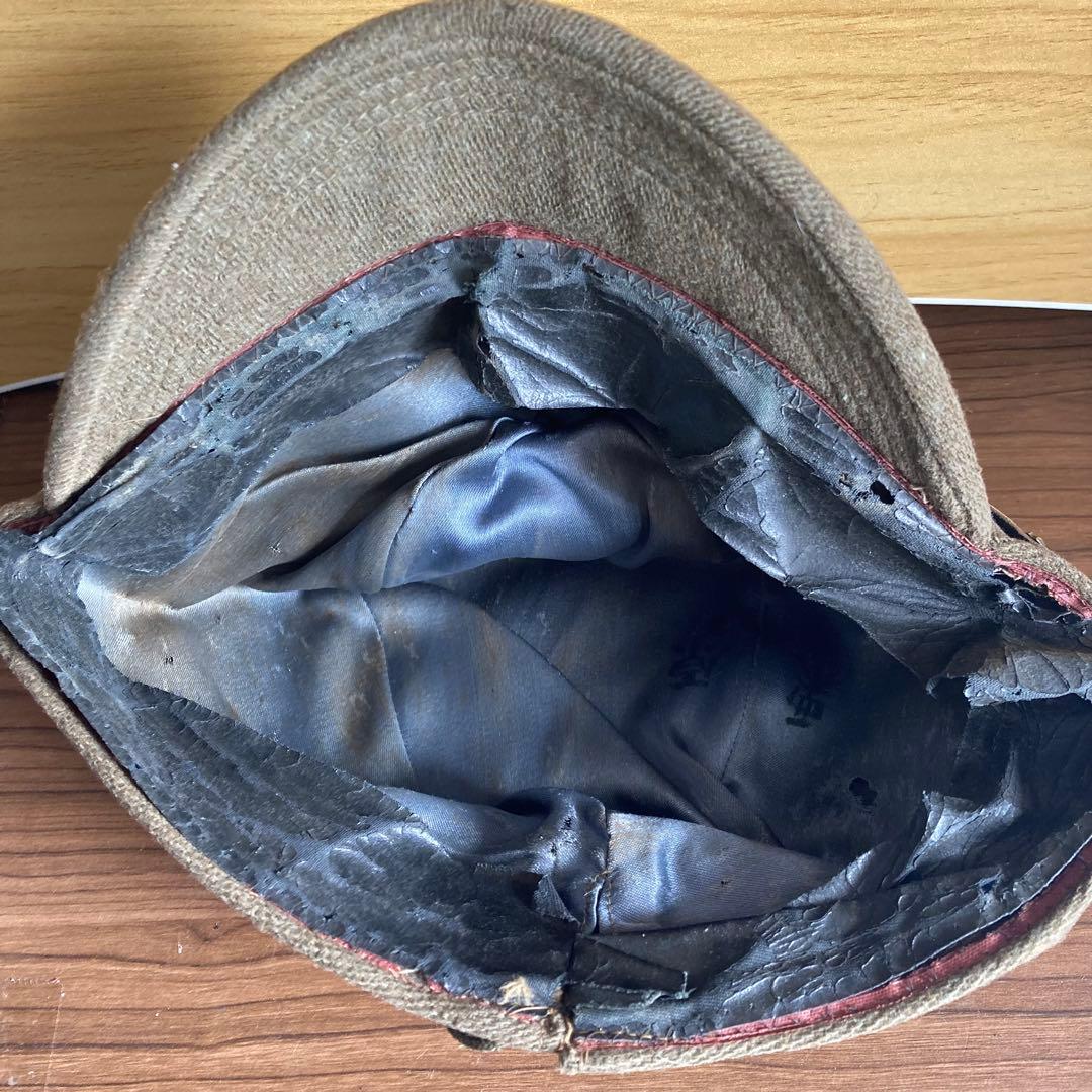 ★値下げ交渉OK☆ 日本軍 近衛師団 将校 略帽 戦闘帽 軍帽 日本陸軍 当時物