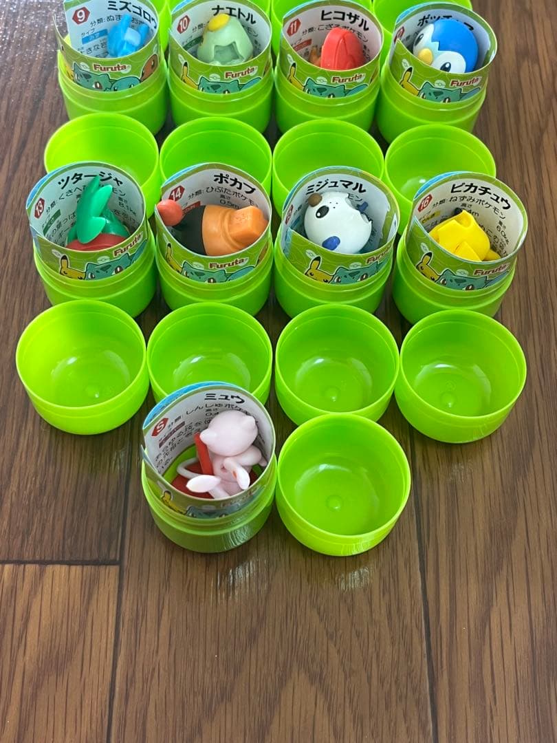 チョコエッグ　ポケットモンスター　旅立ちの3匹　16種＋S　全17種コンプセット