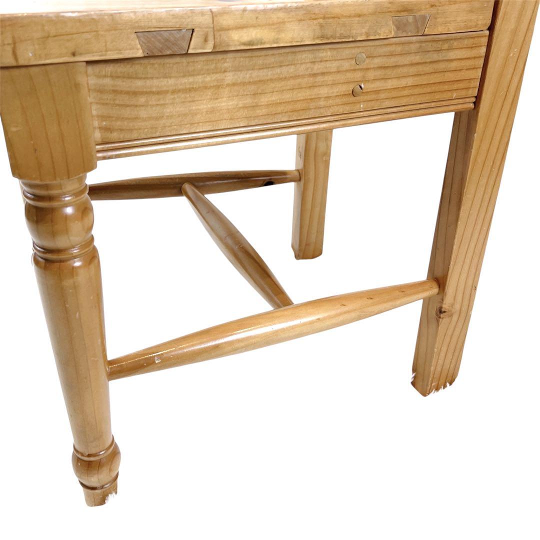 ④P.G.T. RECLAIMED チェア リビングパイン材 無垢材 天然木