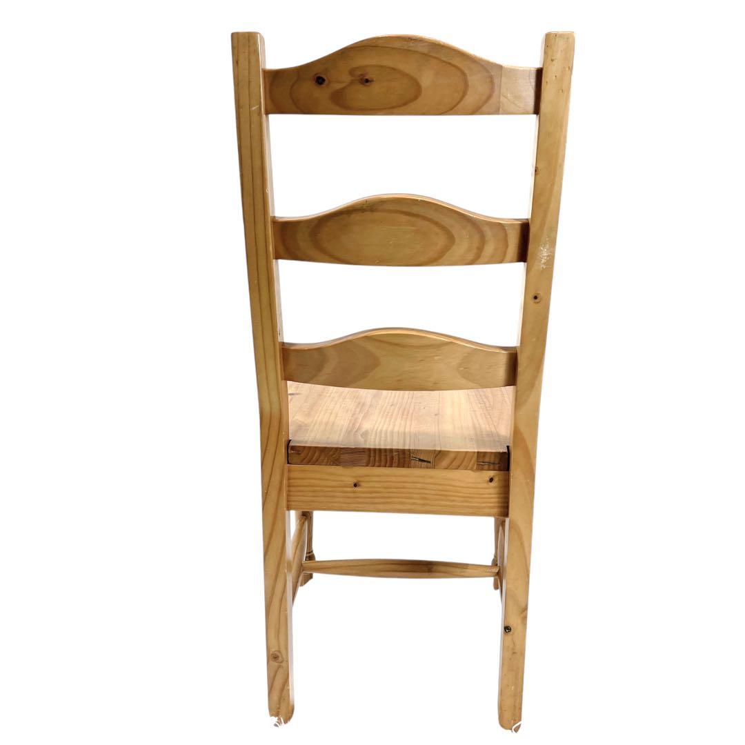 ④P.G.T. RECLAIMED チェア リビングパイン材 無垢材 天然木