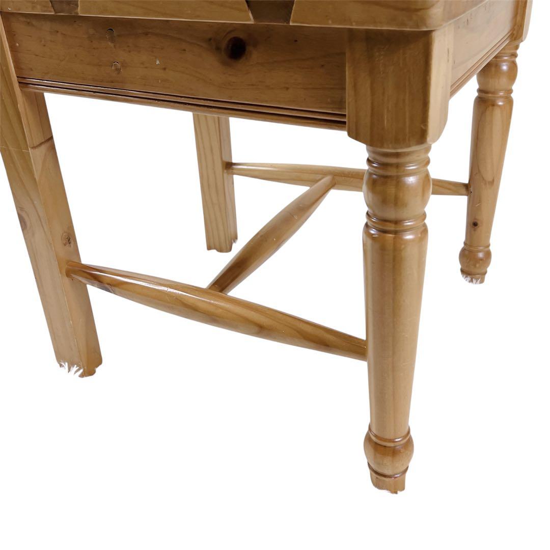 ④P.G.T. RECLAIMED チェア リビングパイン材 無垢材 天然木