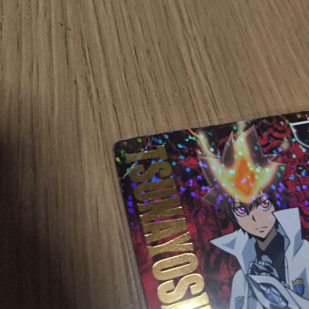 家庭教師ヒットマンREBORN！CCG URカード サイン入り 沢田綱吉 ツナ