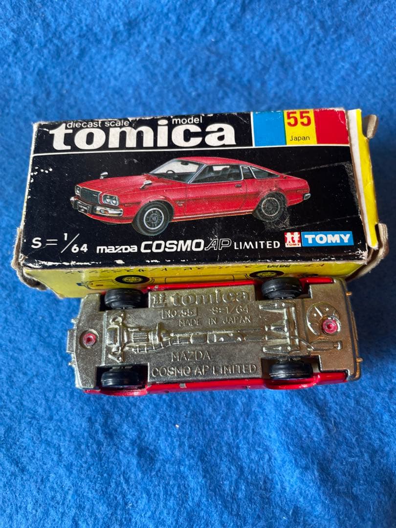 トミカ 1/64 mazda COSMO AP LIMITED 赤