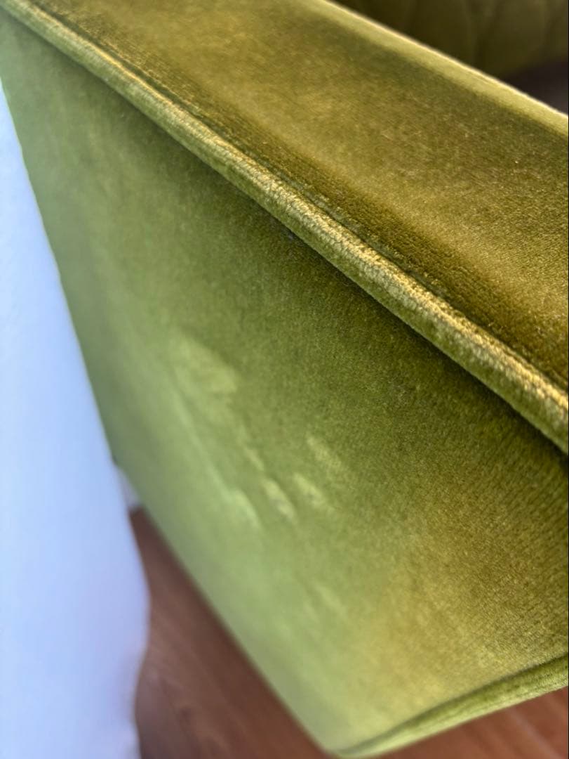 カリモク60 ロビーチェア カリモク3シーター　モケットグリーン