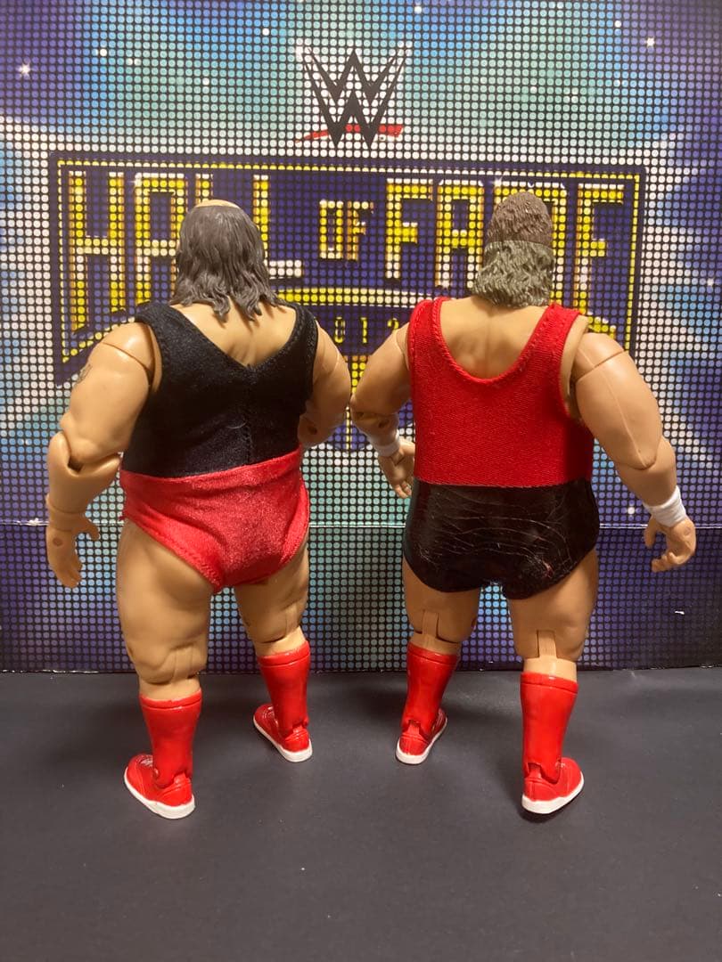 WWE フィギュア　プロレス　ナチュラル・ディザスターズ WWF