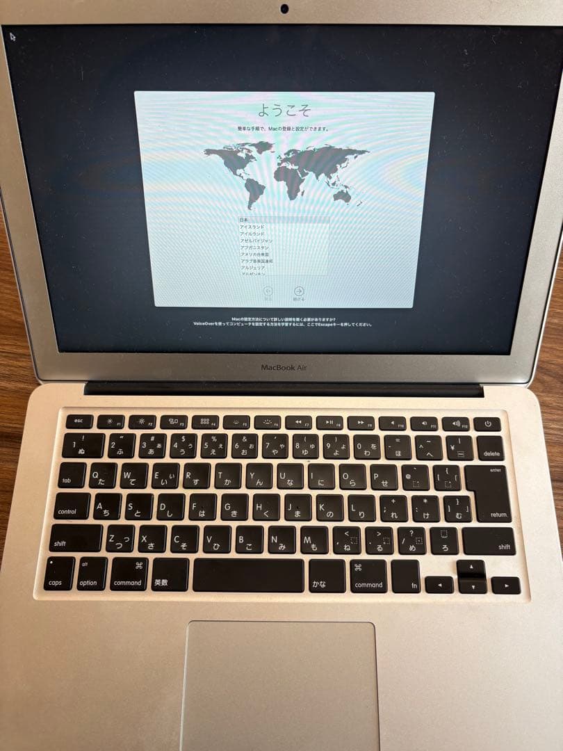 MacBook本体 MacBook Air 13in 128GB