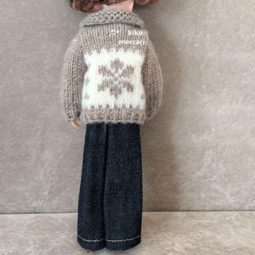 doll服’25　no184　22センチドール　セーター　アウトフィット　服