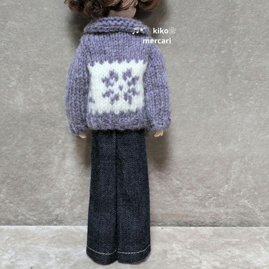 doll服’25　no184　22センチドール　セーター　アウトフィット　服