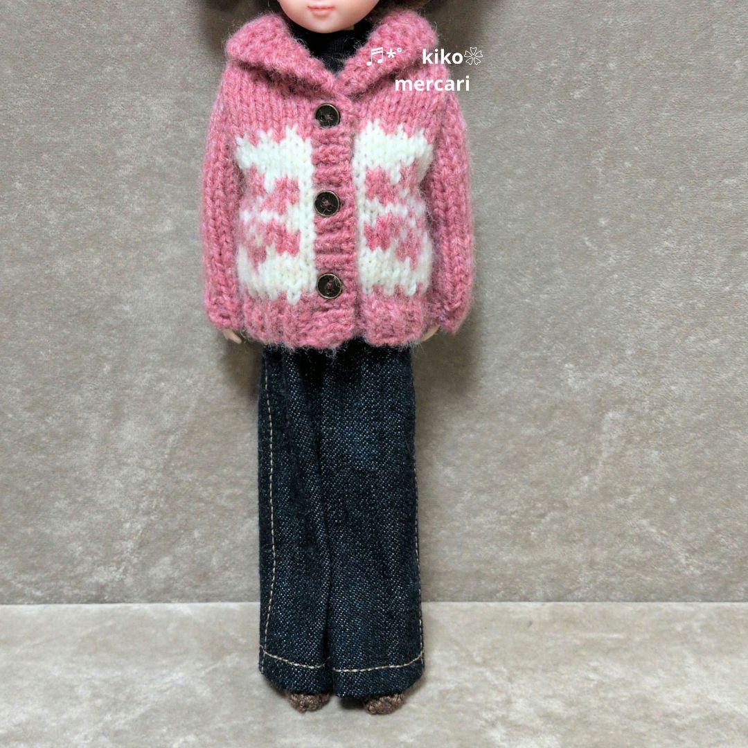 doll服’25　no184　22センチドール　セーター　アウトフィット　服