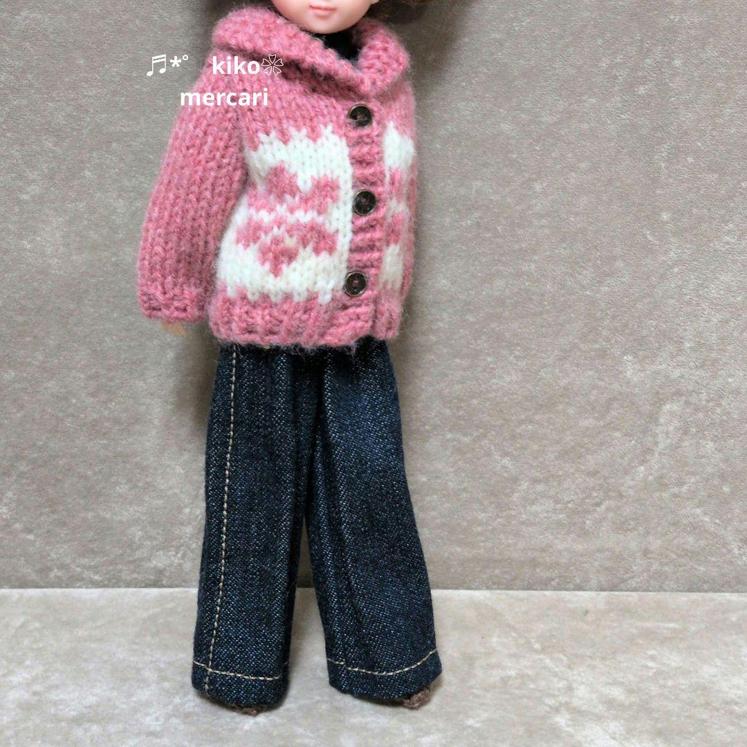 doll服’25　no184　22センチドール　セーター　アウトフィット　服