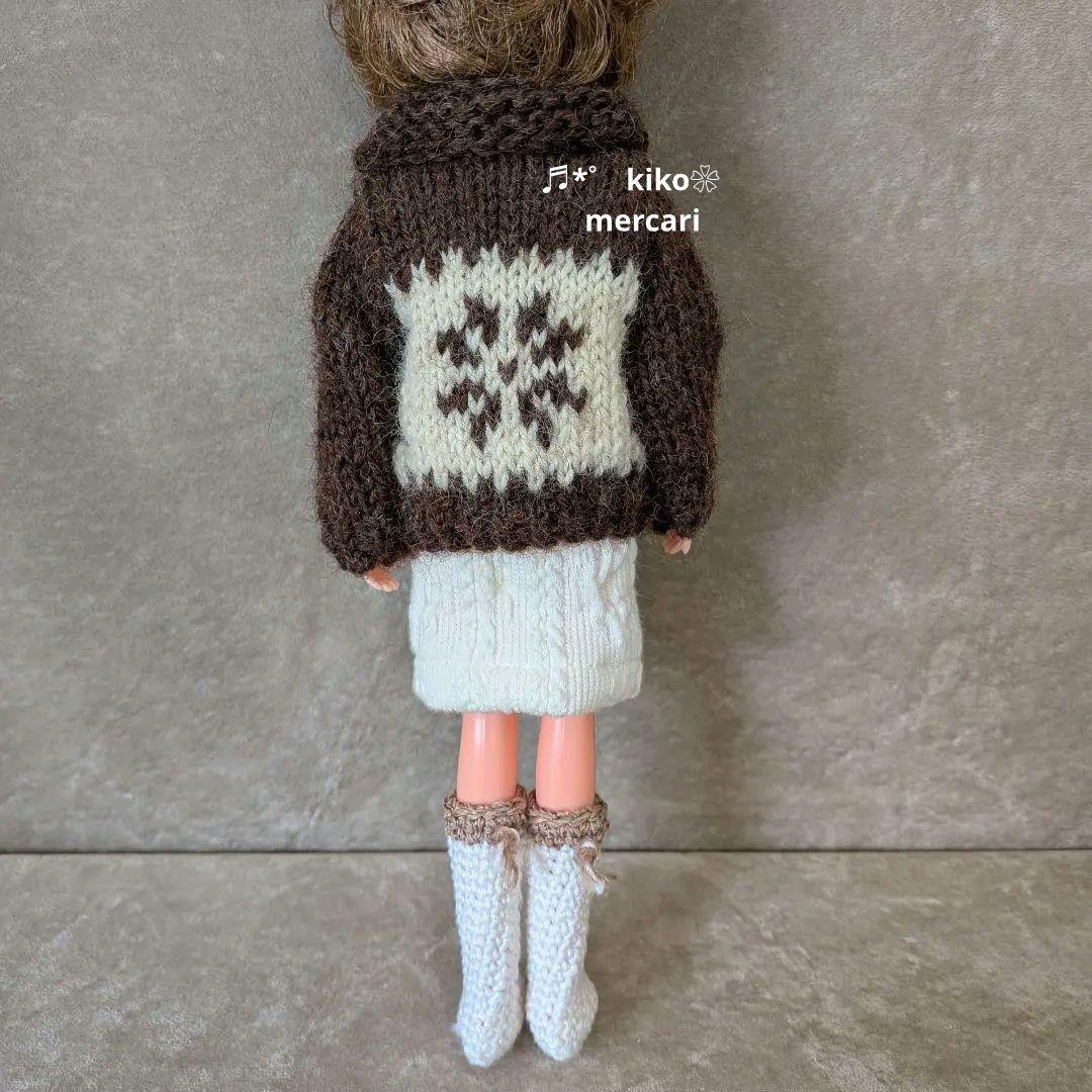 doll服’25　no184　22センチドール　セーター　アウトフィット　服