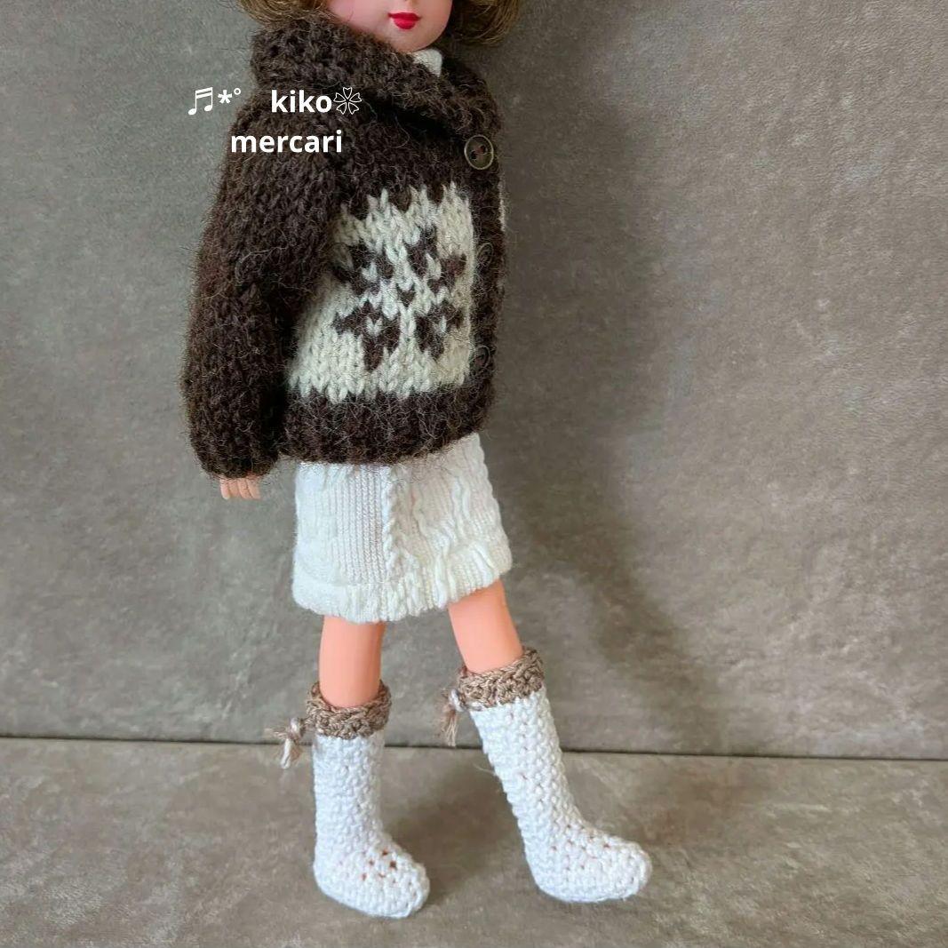 doll服’25　no184　22センチドール　セーター　アウトフィット　服