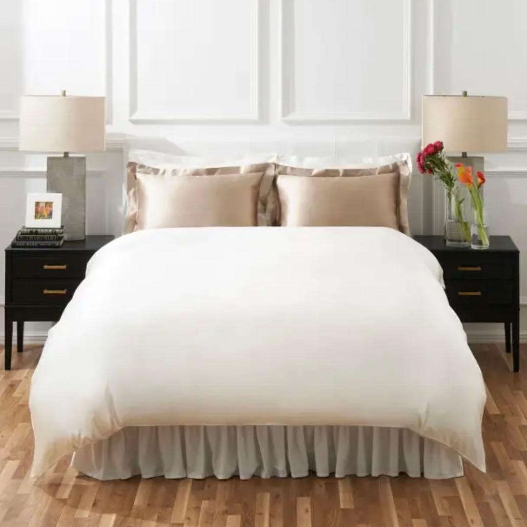 HOTEL LIKE INTERIOR 22匁シルク ピローケース　モカ　未開封