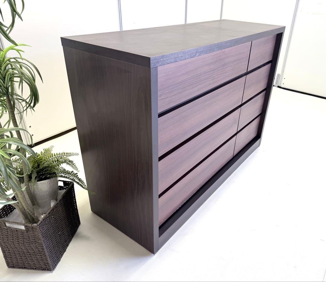 7段チェスト モダンデザイン　クリアランス 4段チェスト ローチェストニトリ