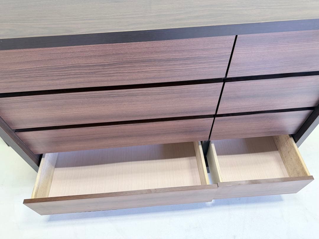 7段チェスト モダンデザイン　クリアランス 4段チェスト ローチェストニトリ