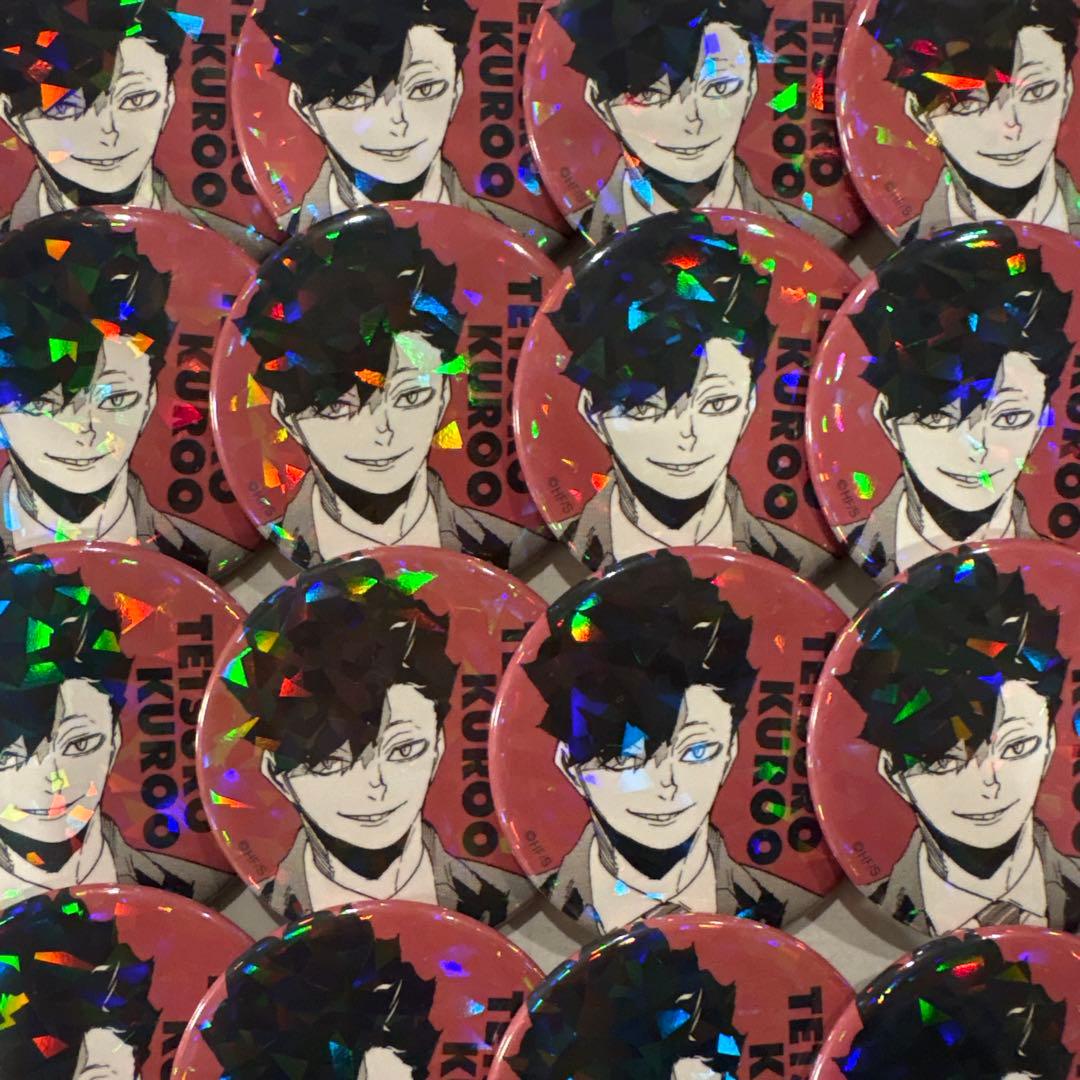 【最終値下げ】ハイキュー オールスター缶バッジ 黒尾鉄朗 24点セット