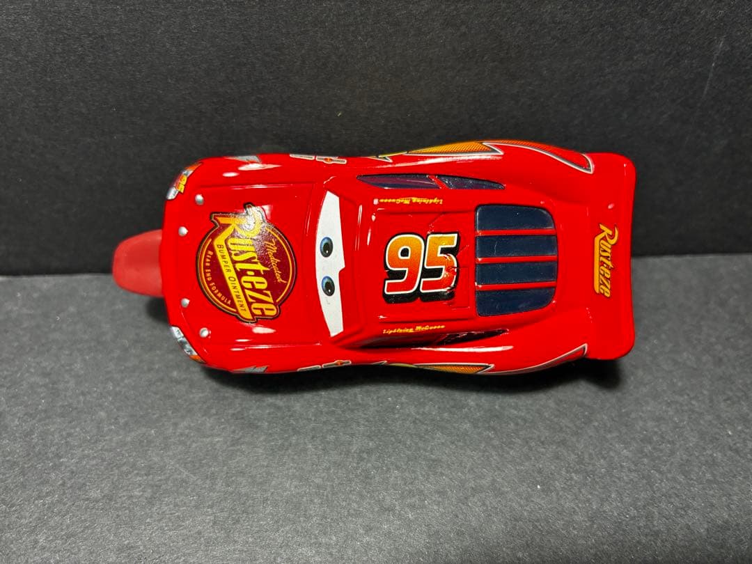 finish フィニッシュ　舌　マックィーン　マックイーン　カーズ　ミニカー