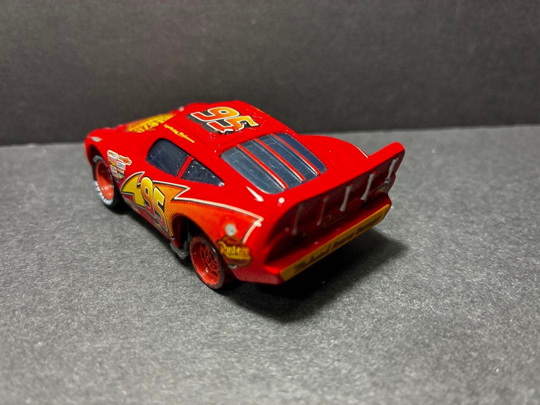finish フィニッシュ　舌　マックィーン　マックイーン　カーズ　ミニカー