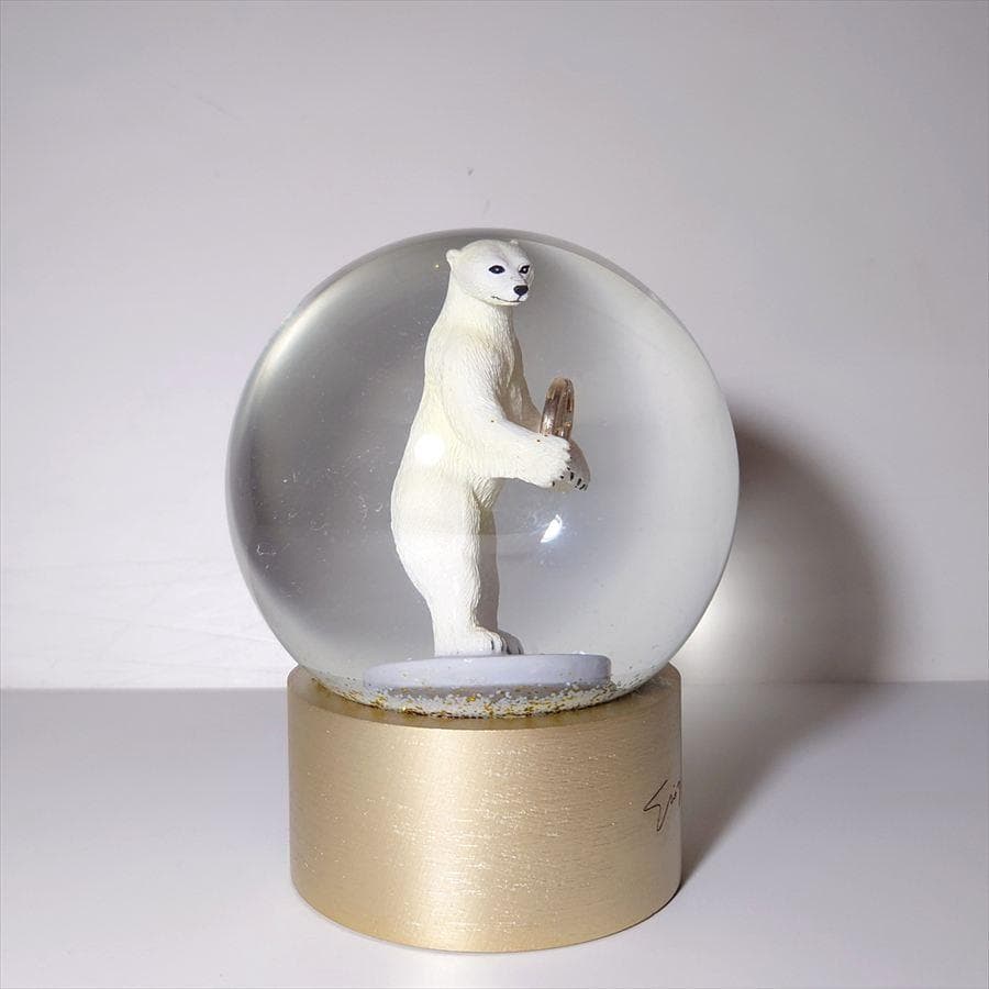 アルマーニ / カーザ【ARMANI /CASA】ベア スノードーム ケース付