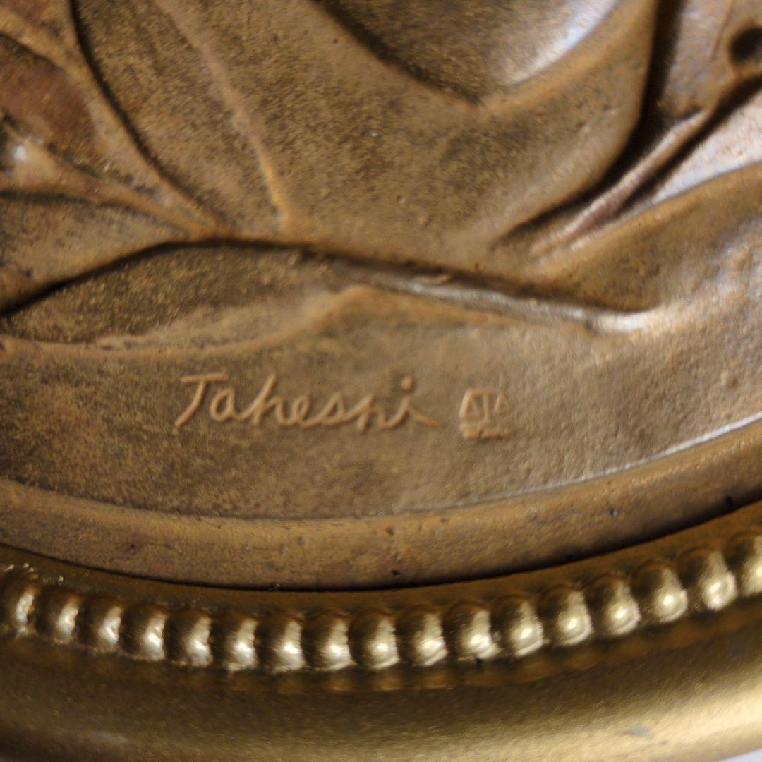 Tahesi 浮彫りの女性像 オブジェ