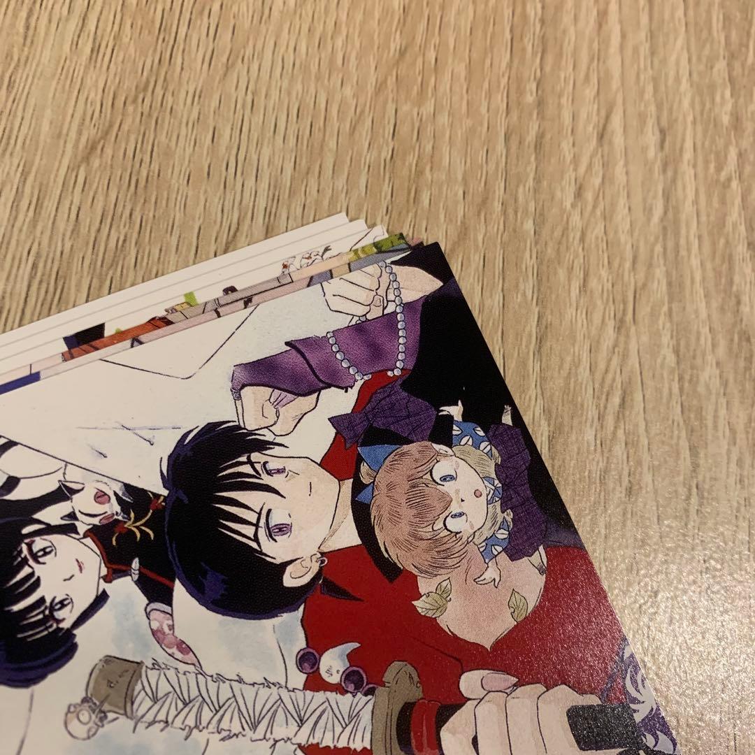 ポストカード　るーみっくわーるど　犬夜叉　うる星やつら　めぞん一刻　らんま1/2