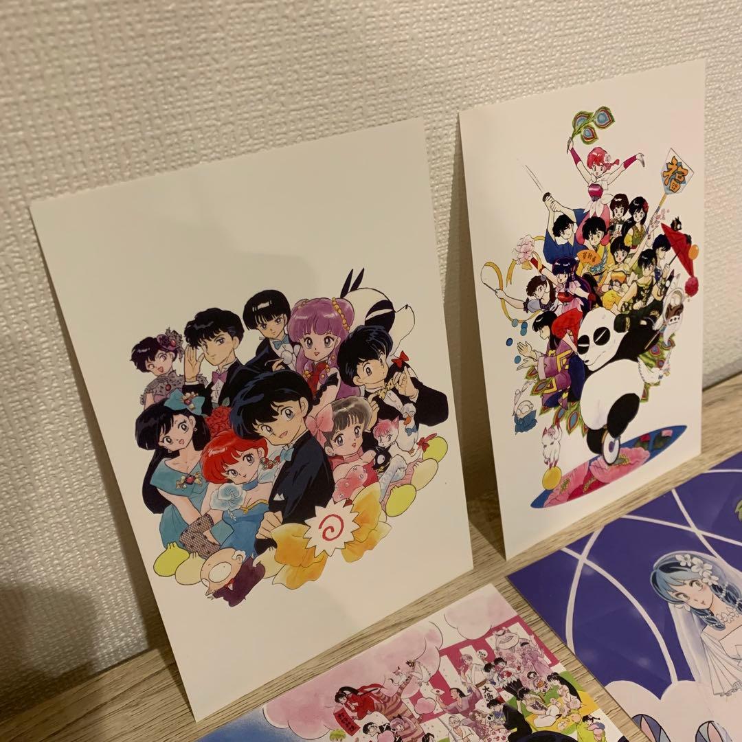 ポストカード　るーみっくわーるど　犬夜叉　うる星やつら　めぞん一刻　らんま1/2