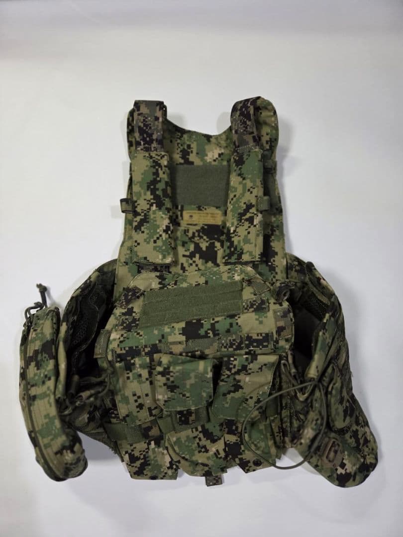 【サバゲー装備一式】デジタル迷彩 AOR2 Emerson Gear フルセット