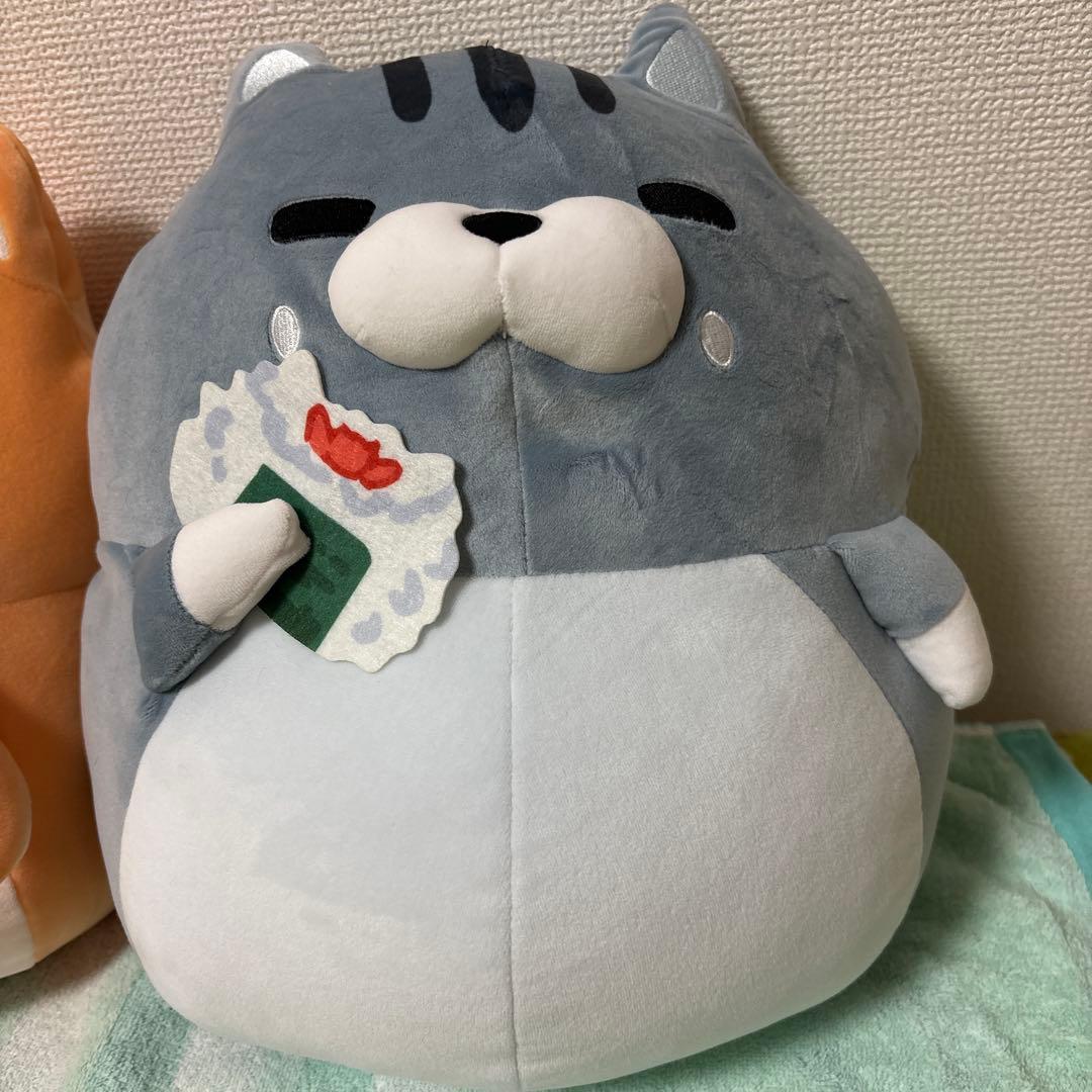 ボンレス犬とボンレス猫すやすやBIGぬいぐるみ