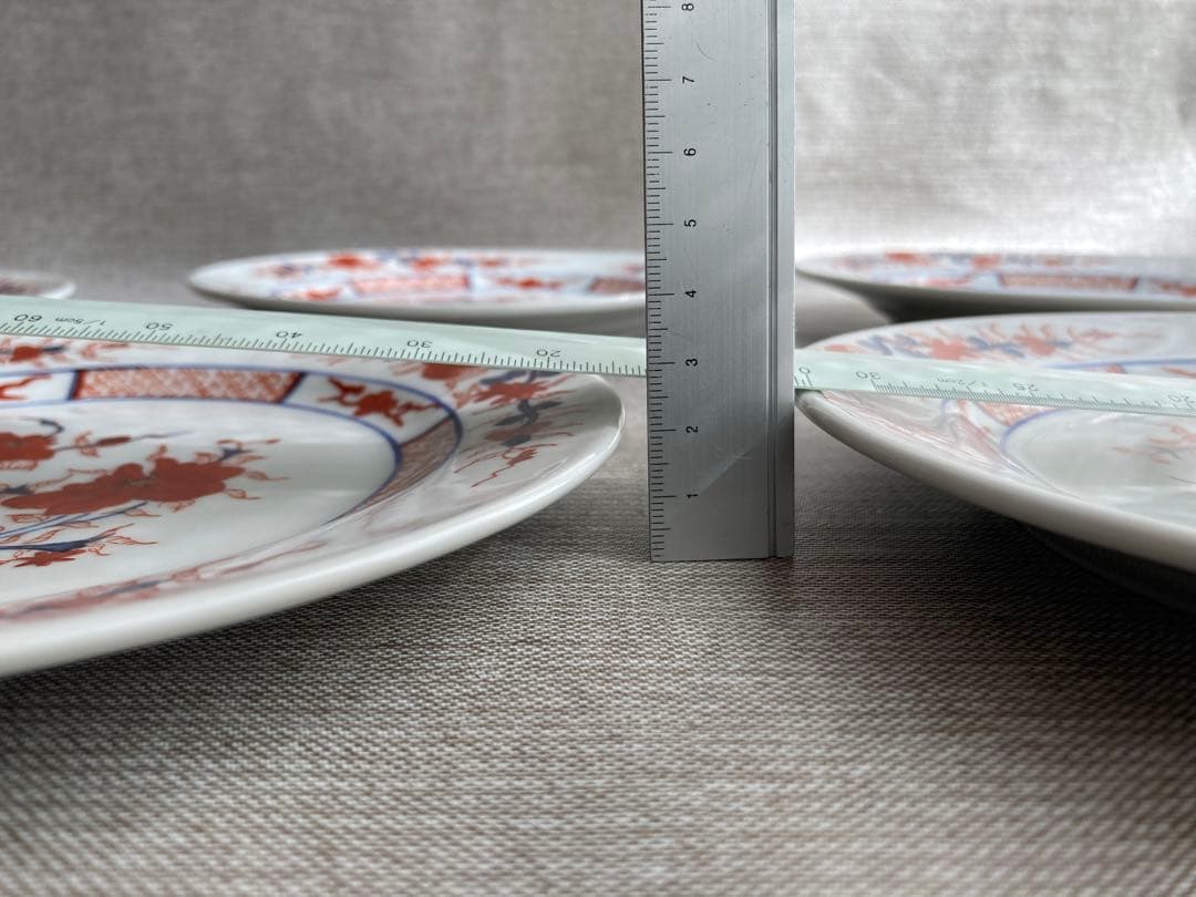 中国　乾隆年製　皿　プレート　5枚　パン皿　ケーキ皿　取皿