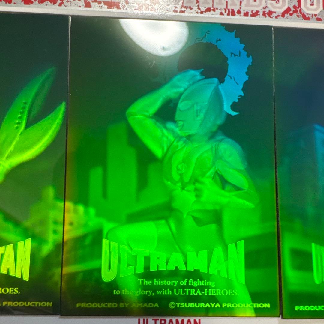 アマダ トレーディングコレクション 1弾 ウルトラヒーロー 3Dホログラムカード
