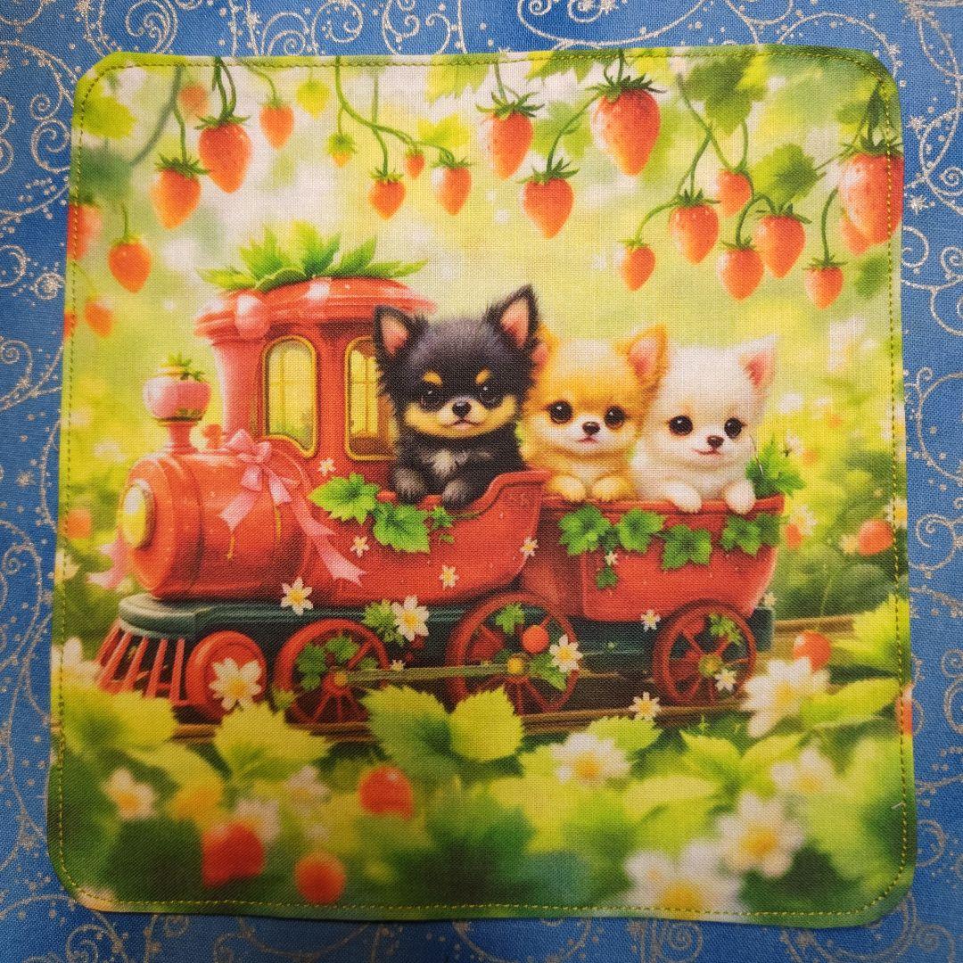 あしべ☆　ハンカチ　チワワ柄　18枚