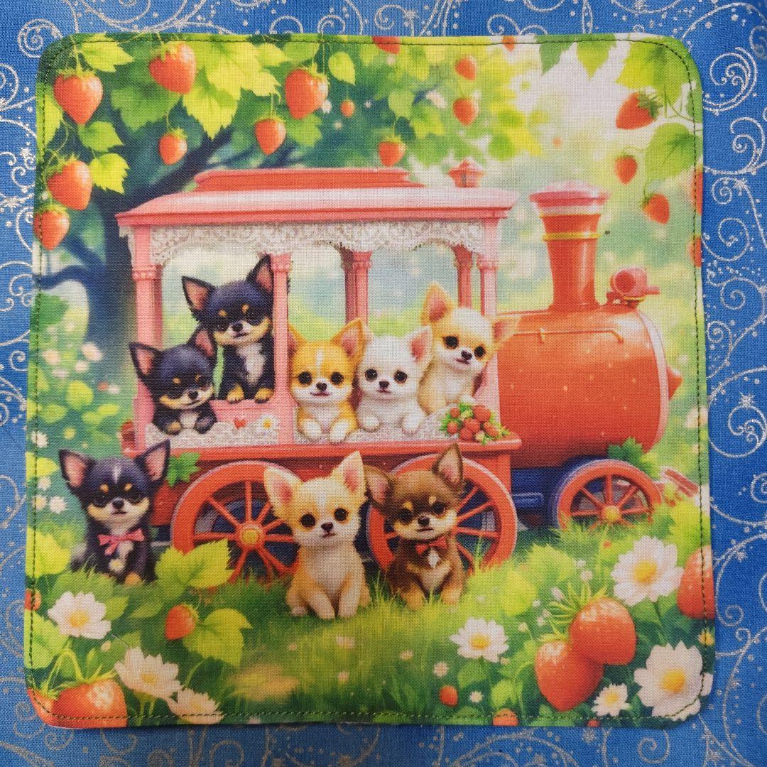 あしべ☆　ハンカチ　チワワ柄　18枚