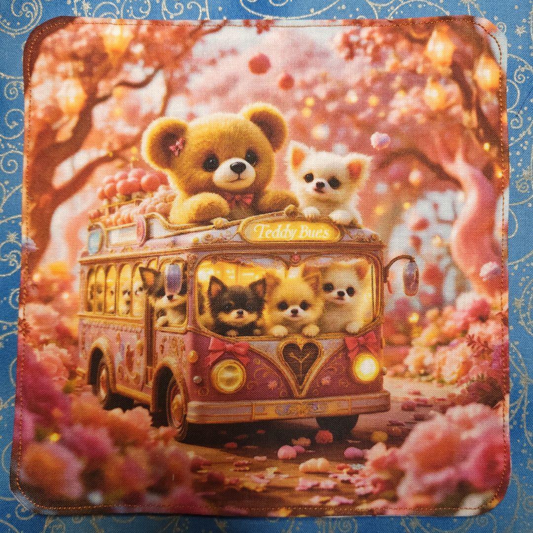 あしべ☆　ハンカチ　チワワ柄　18枚