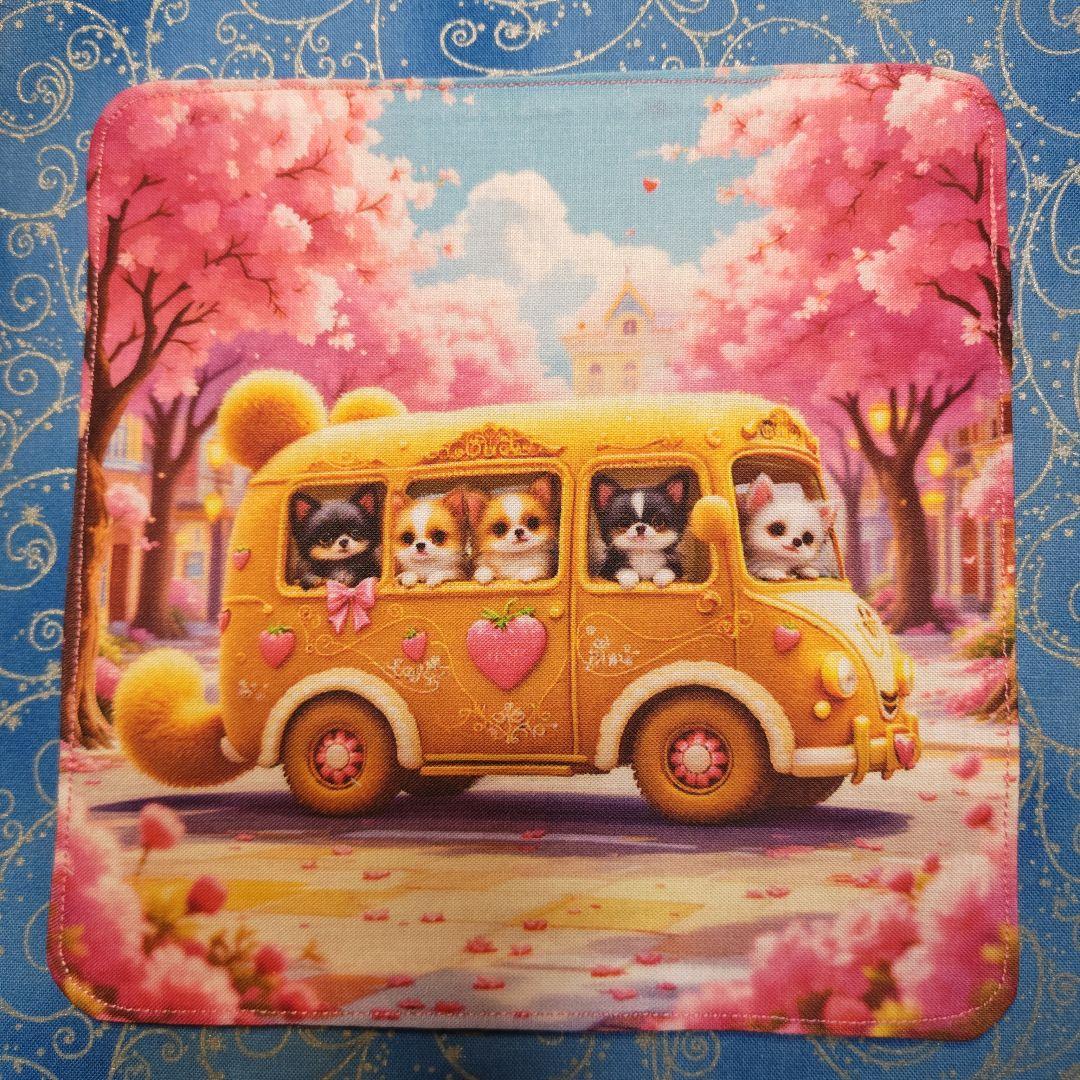 あしべ☆　ハンカチ　チワワ柄　18枚