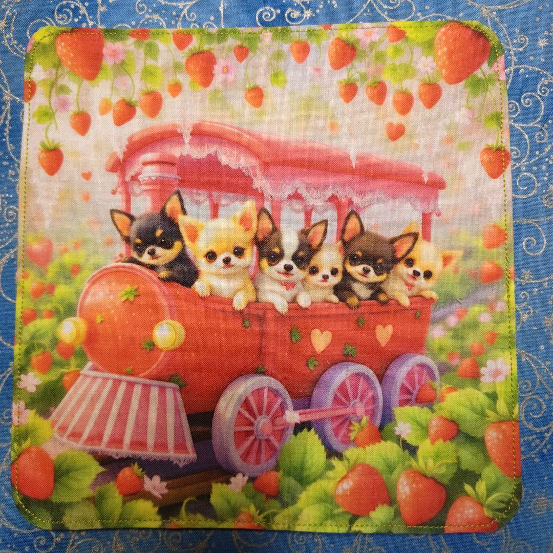 あしべ☆　ハンカチ　チワワ柄　18枚