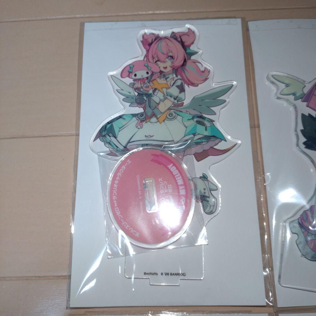 ゼンレスゾーンゼロサンリオキャラクターズ　 アクリルスタンド コンプリートセット