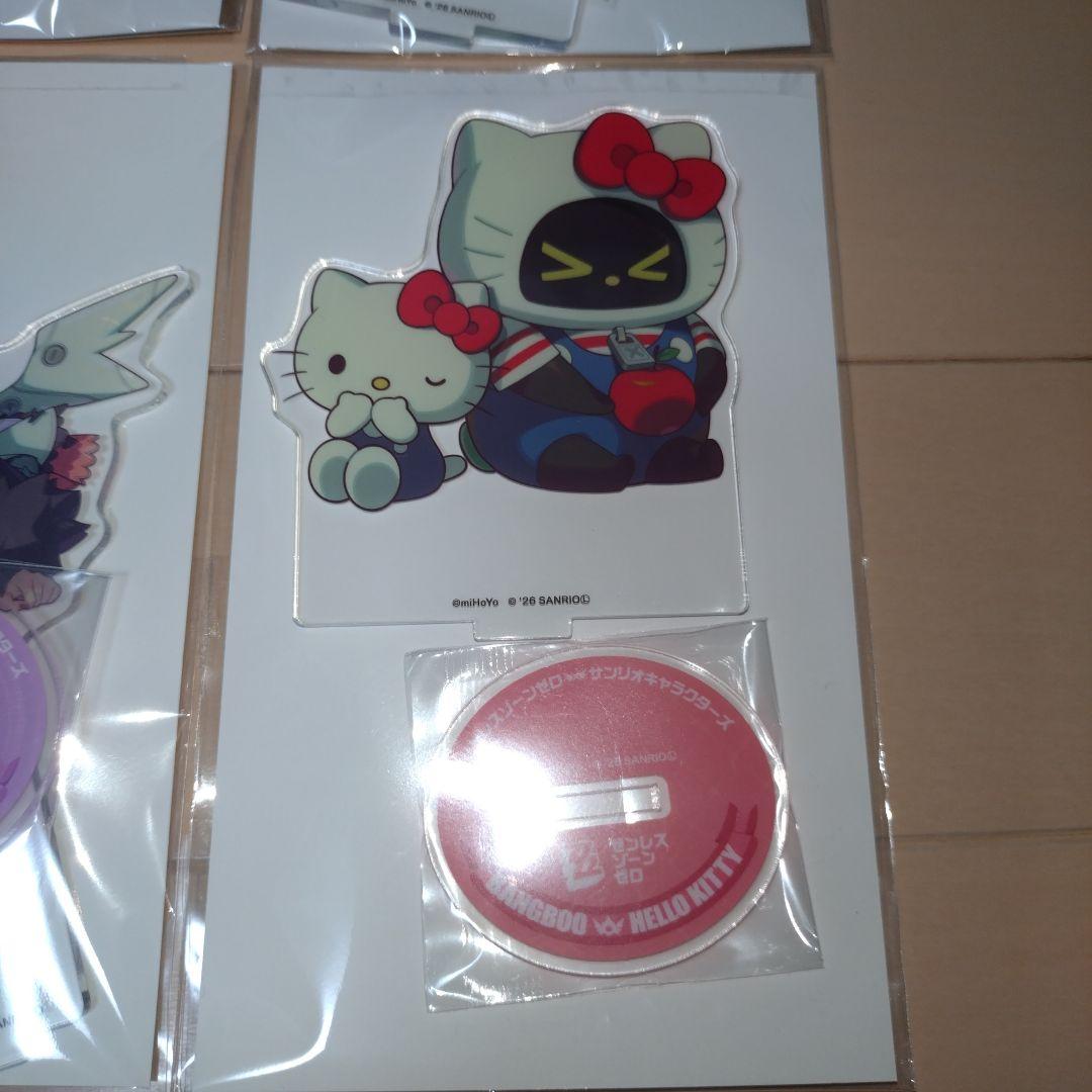 ゼンレスゾーンゼロサンリオキャラクターズ　 アクリルスタンド コンプリートセット