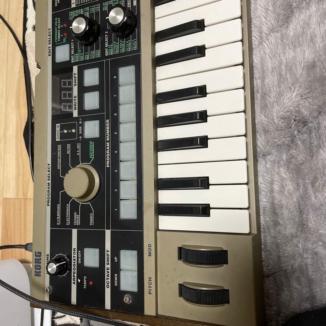 KORG microKORG シンセサイザー 37鍵　ジャンク