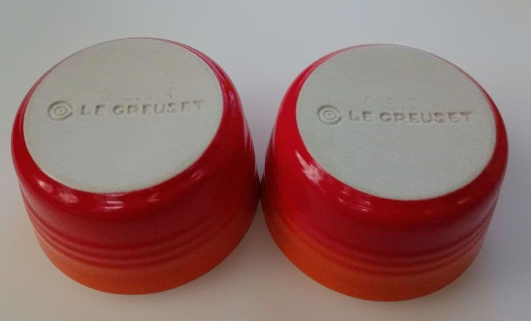 【ル・クルーゼ】LE CREUSET　ココット　4点セット　グラデーション