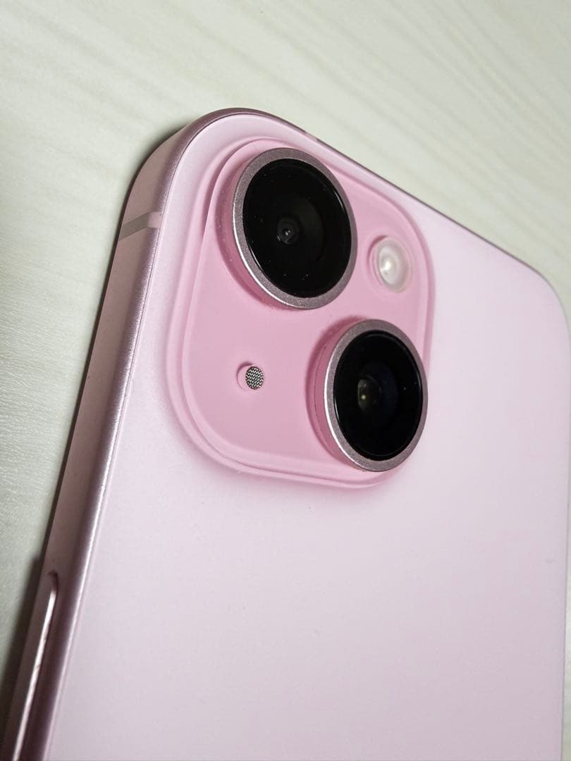【美品】Apple iPhone15 ピンク 本体 128GB