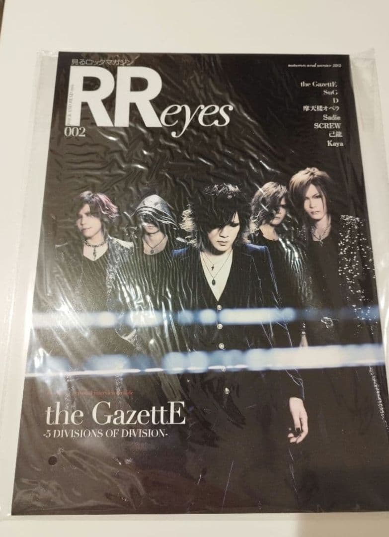 the GazettE ガゼット 写真集 パンフレット