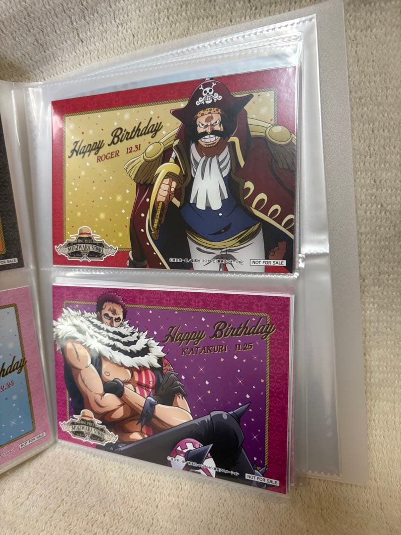 ワンピース バースデー ブロマイド まとめ売り 【非売品】