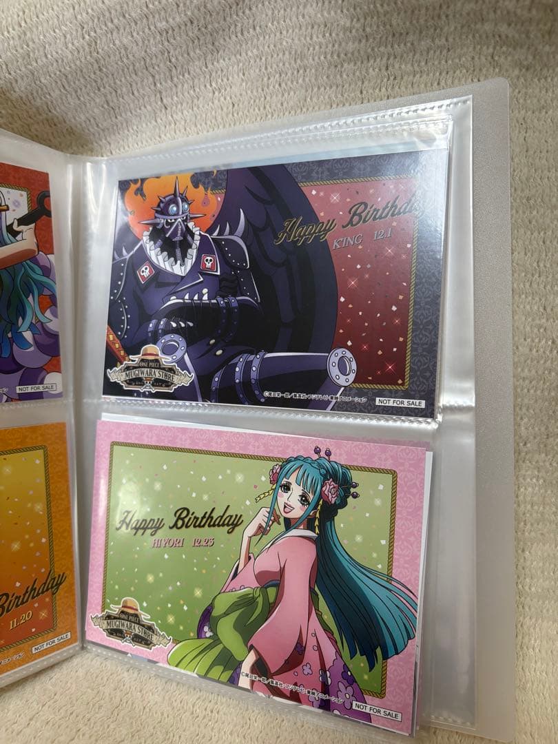 ワンピース バースデー ブロマイド まとめ売り 【非売品】